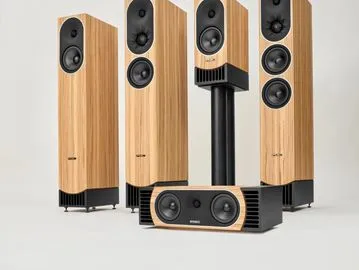 PMC loudspeakers in a home audio setup