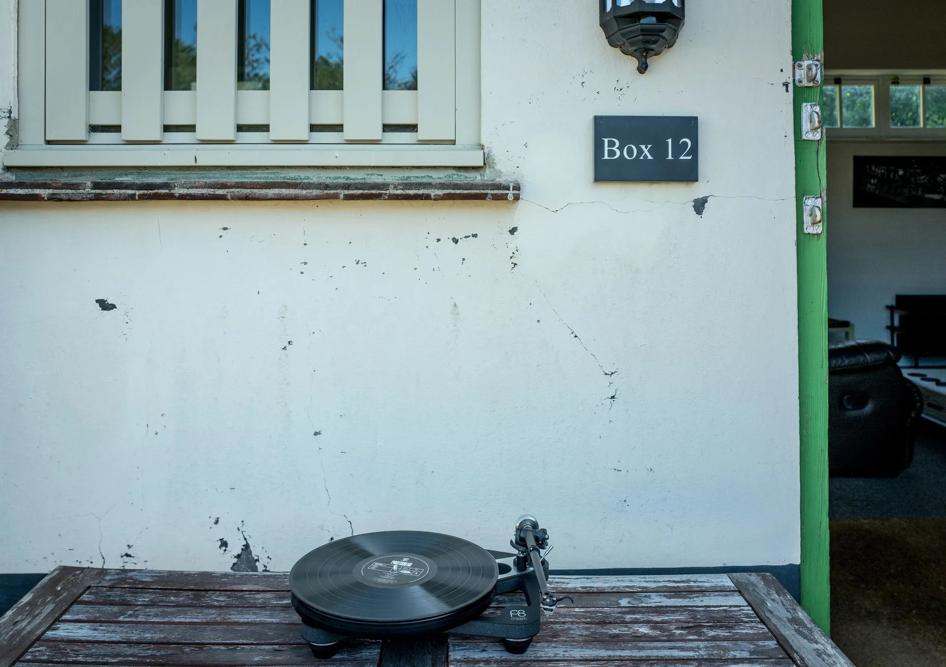 Rega Planar turntable in the showroom gallery