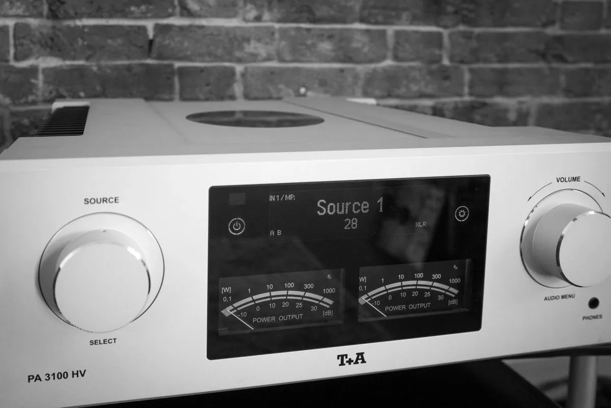 A real listening room at The Department of Music, prepared for a HiFi demonstration